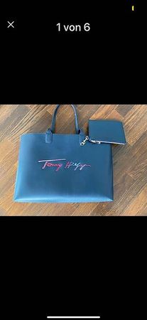 TH Iconic Tote Signature Tasche