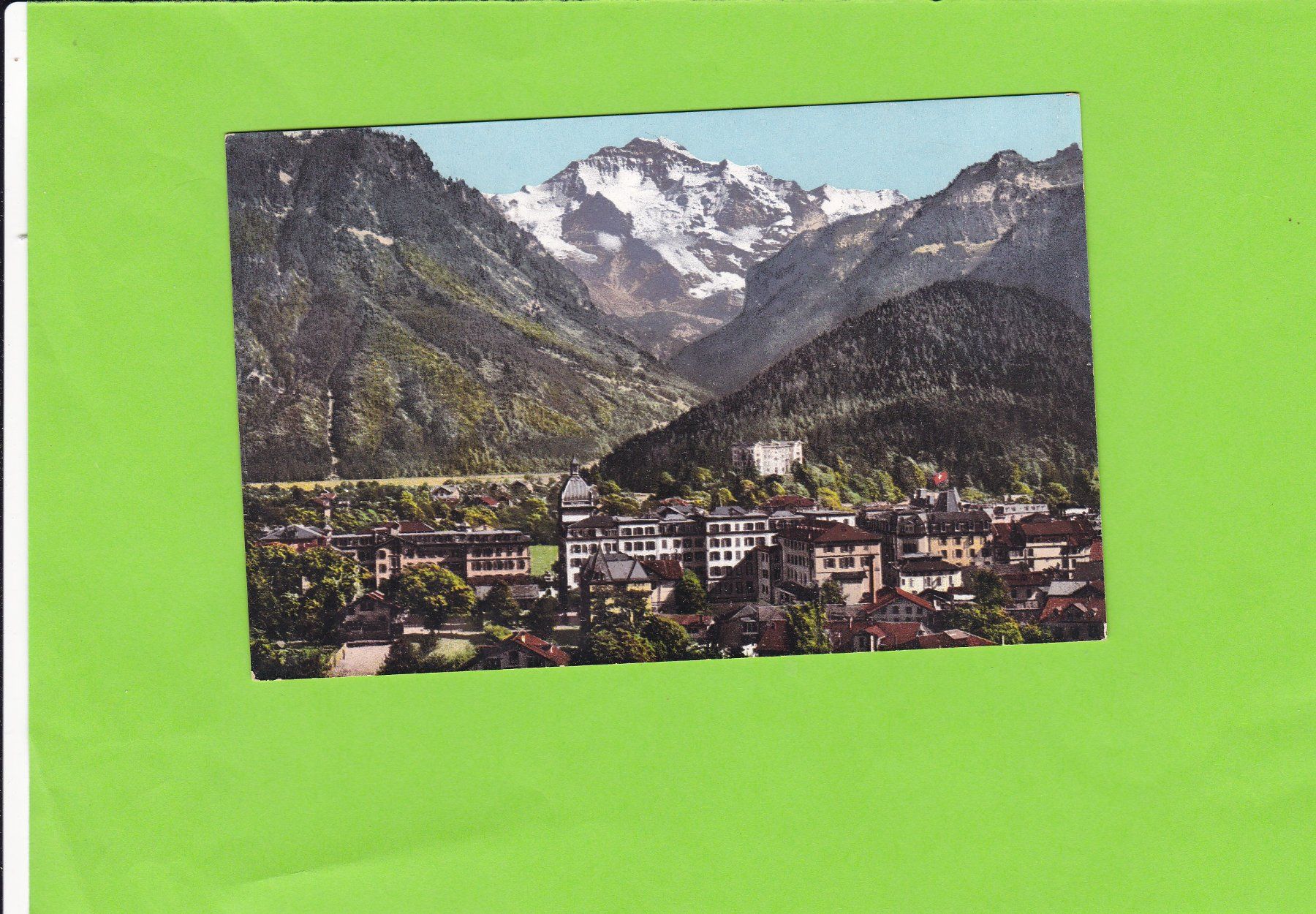 Cartoline postali: Interlaken – Usato da St. Peterzell venduto da neckertal