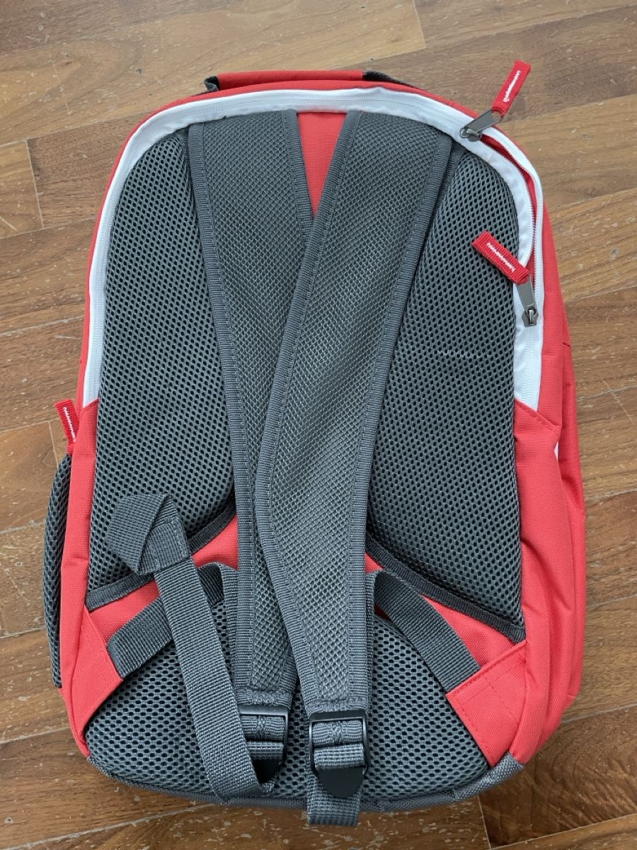 Zaini: Rivella Rucksack, Neu! Rot/Weiss, – Nuovo e nell'imballaggio originale da Neuenkirch venduto da balani 1