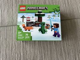 LEGO Minecraft Steve's Taiga Adventure 21583  79 Teile