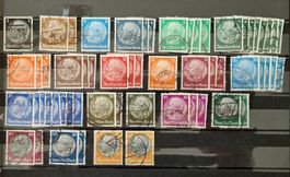Deutsches Reich Hindenburg Freimarken Lot