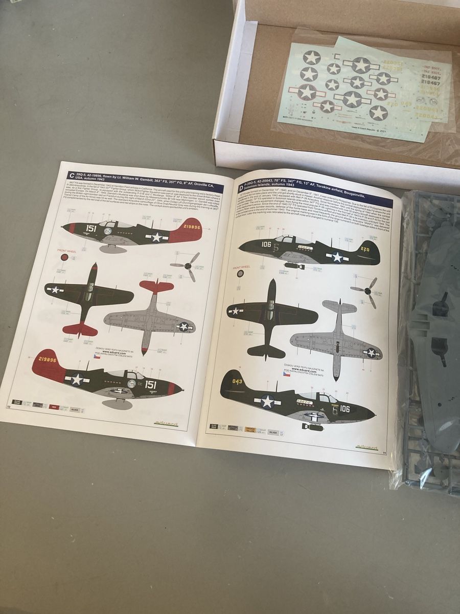 Modellbausätze & Standmodelle: Eduard P-39 1:48 – Neu und originalverpackt aus Zollikofen von Torque86 2