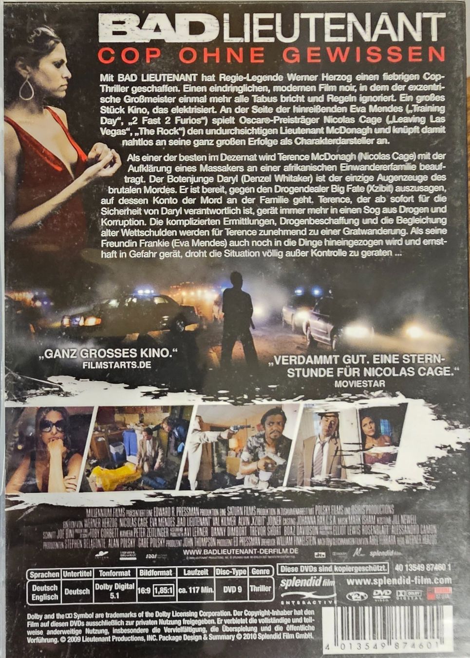 Tutti i DVDs: Bad Lieutenant – Usato da Wahlen b. Laufen venduto da Cg10 1