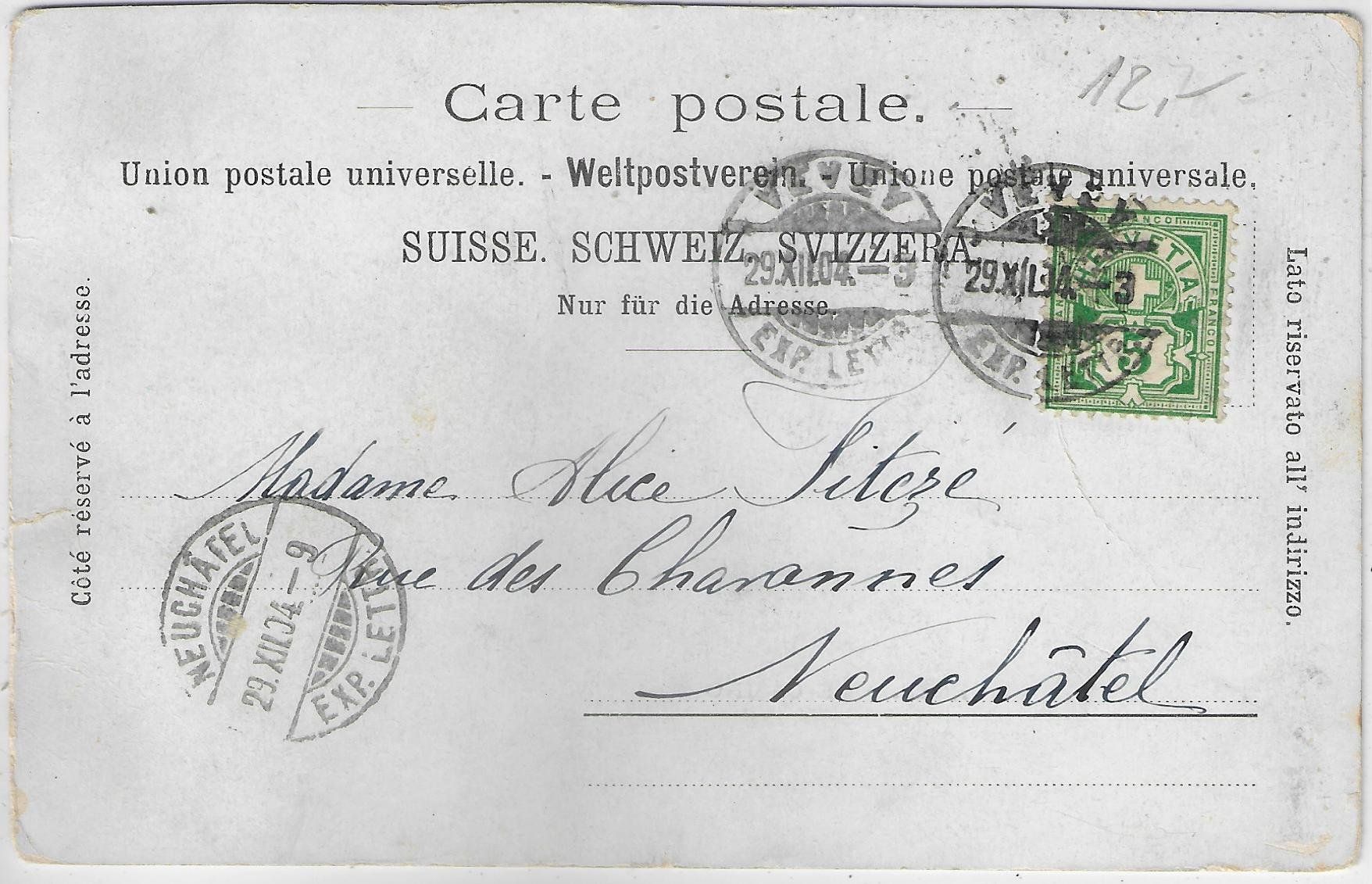 Cartoline postali: Morges - Le Casino – Usato da Ettingen venduto da Kartenplanet 1