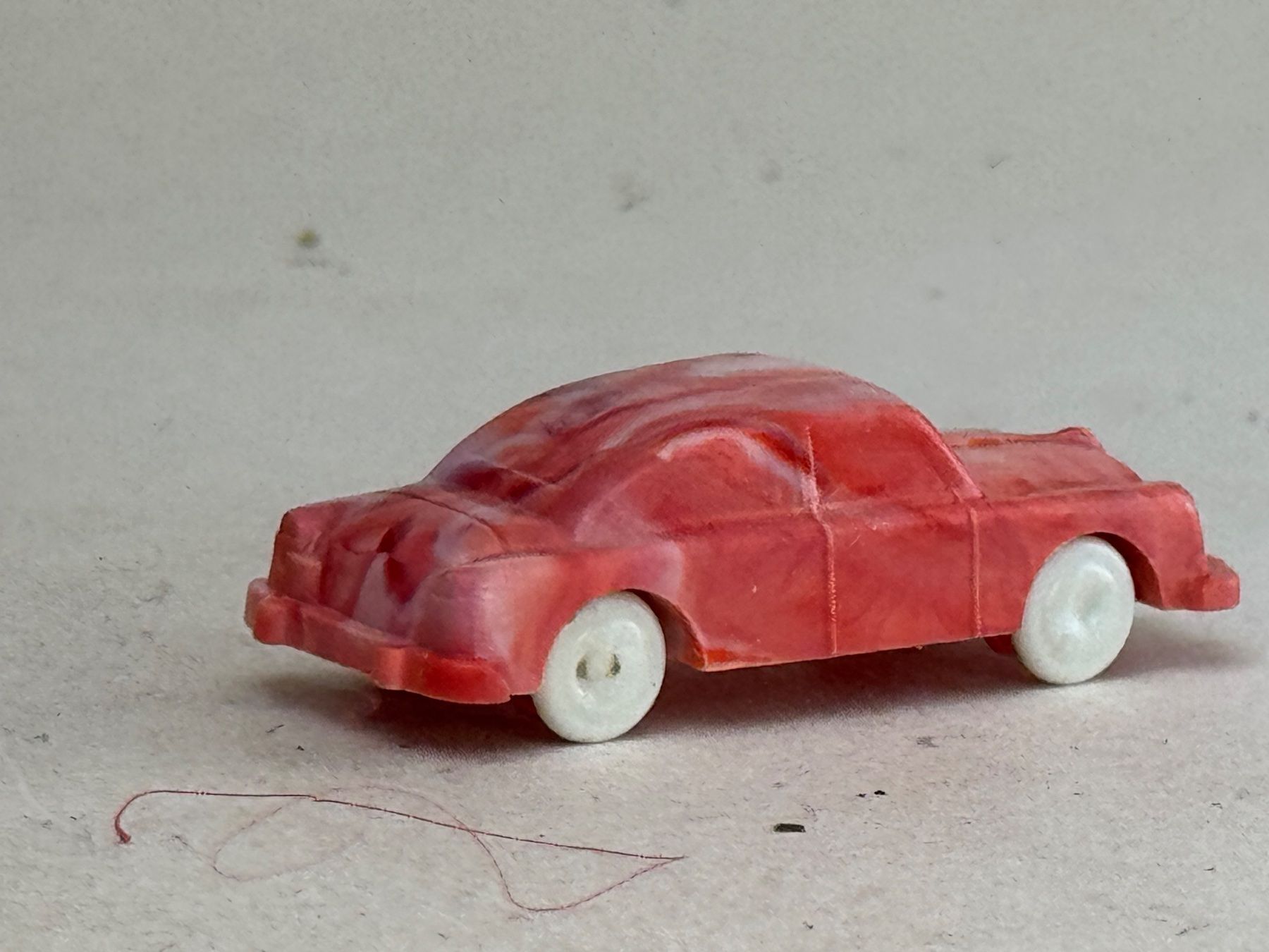 Modellautos: SG- Margarine Auto rot meliert – Gebraucht aus Elm von Wikmtz 1