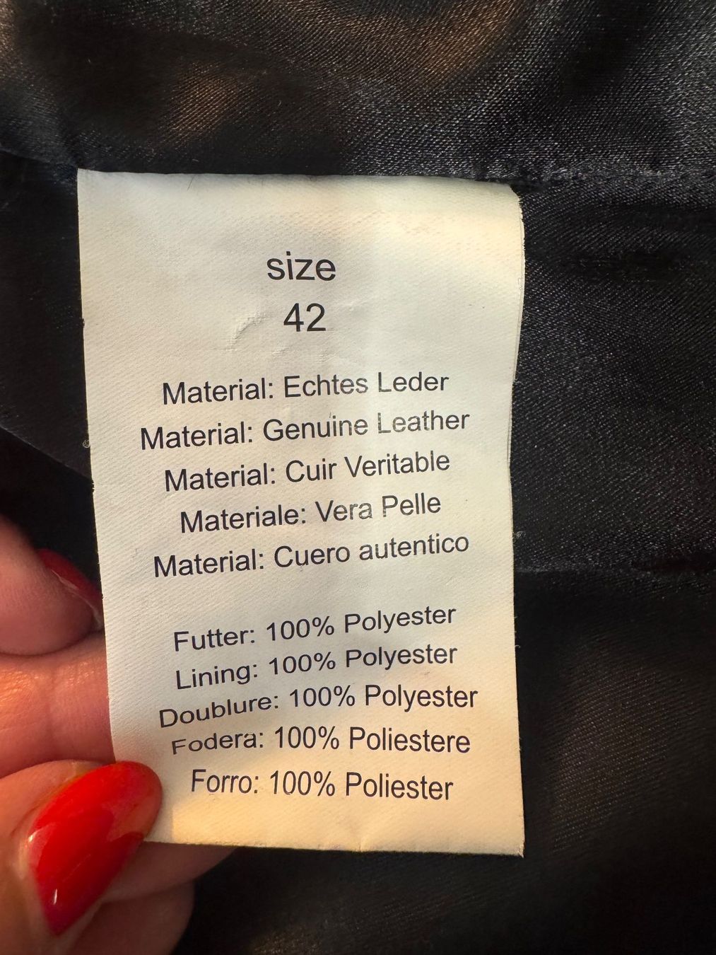 Giacche: Damen Lederjacke Tailliert Gr.42 / JCC Ledermode – Nuovo (secondo la descrizione) da Zäziwil venduto da blackpearl 8