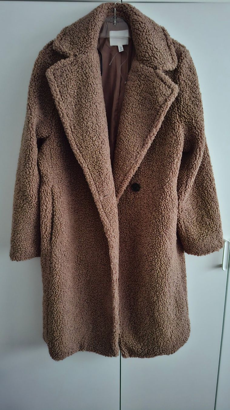 H&M Cappotti: H&M Teddymantel - Grösse L – Nuovo (secondo la descrizione) da Rickenbach b. Wil venduto da VeryLovelyThings