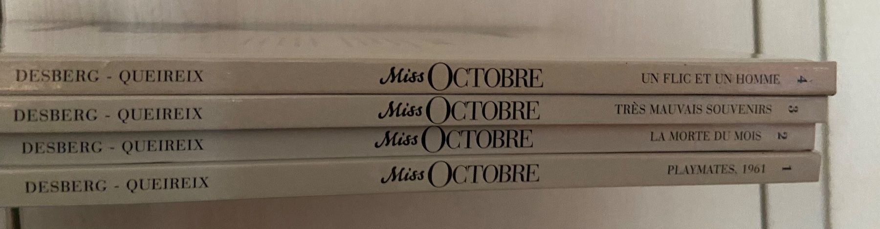 Fumetti: Desberg.Queireix Miss Octobre 4 tomes – Nuovo (secondo la descrizione) da Versoix venduto da win_d6nr