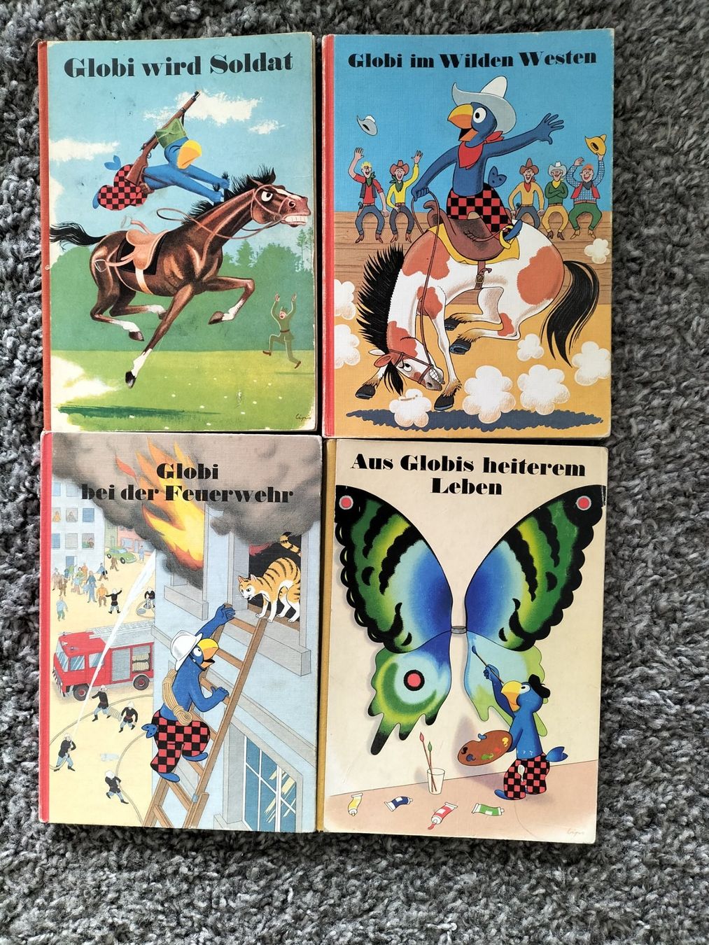 Bücher: 4 Globibücher – Gebraucht aus Pieterlen von Plasticbox