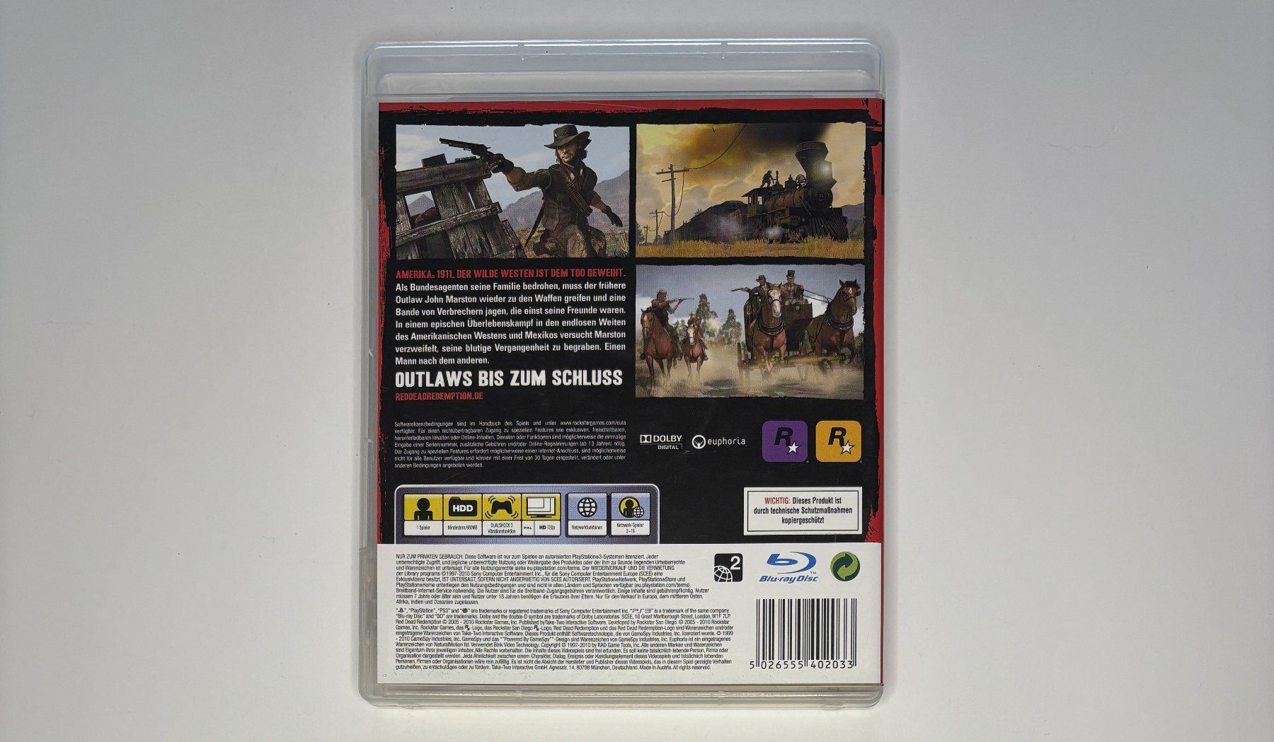 Spiele: PS3 - Red Dead Redemption – Gebraucht aus Allschwil von Bullach 2