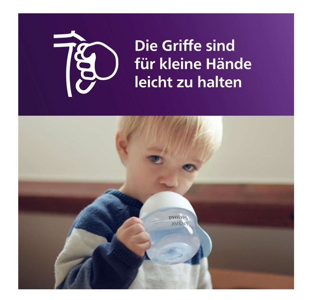 Avent Pasti del neonato: Philips Avent Flasche Set Trinklernbecher – Usato da Teufenthal AG venduto da thuzsu 4