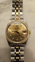 Tudor Prince Day-Date – Acier & Or – Cadran Diamants