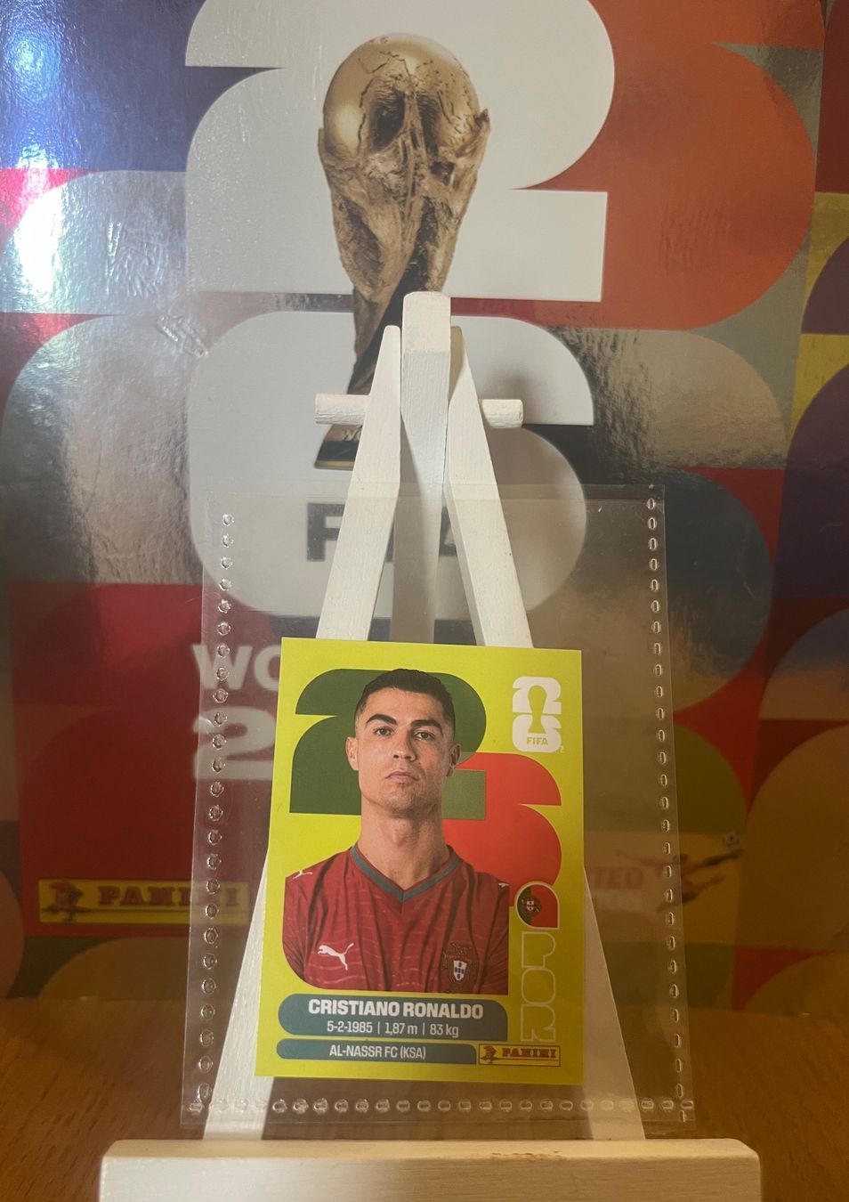 Panini Carte collezionabili: Cristiano Ronaldo Panini Sticker 2026 – Nuovo (secondo la descrizione) da Biel/Bienne venduto da RahelOpp