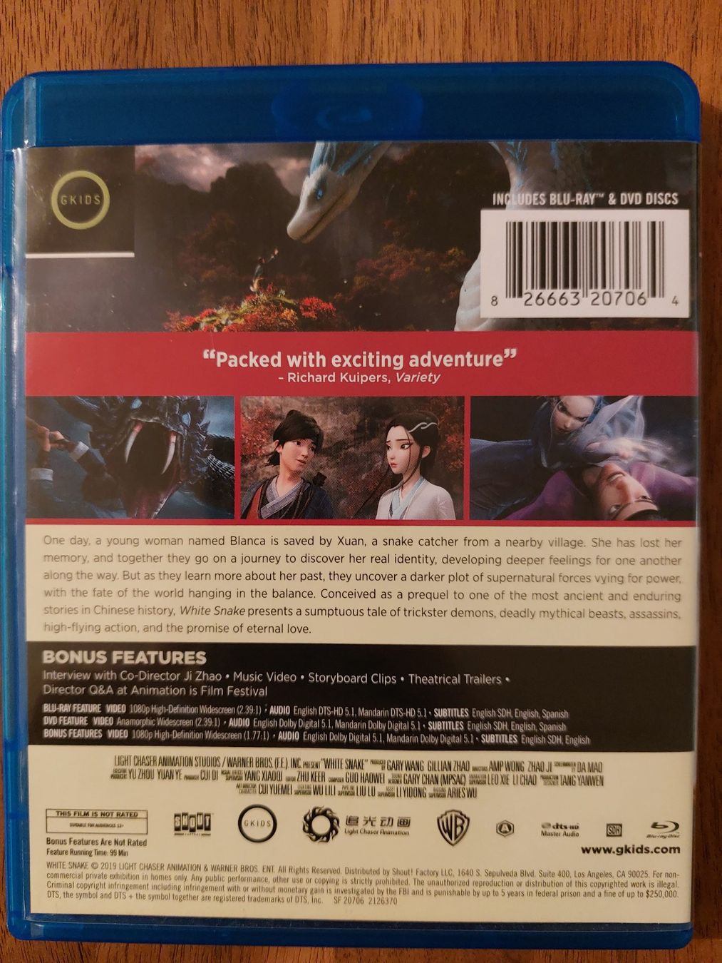 Alle DVDs: Blu Ray & DVD - White Snake / US Code – Gebraucht aus Rheinfelden von Onyx74 1