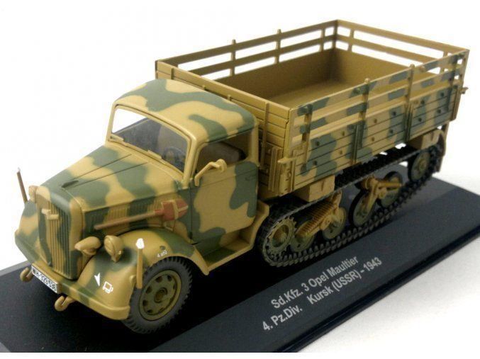 EAGLEMOSS TANK 1/43 MILITAIRE CAMION sdkfz 3 OPEL MAULTIER 4.pz Div