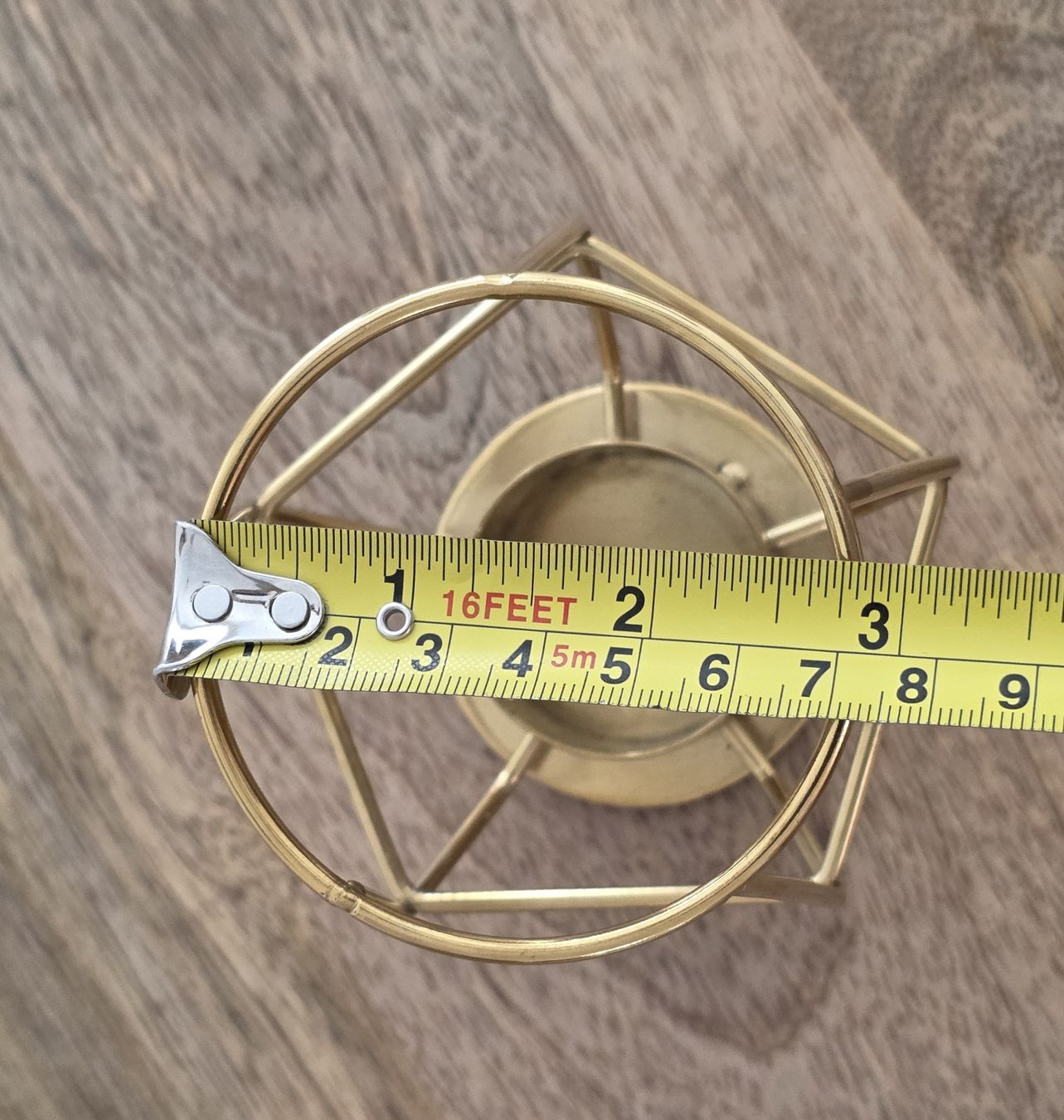 Ikea Kerzenständer: Teelichthalter Geometrisch Goldfarben  – Gebraucht aus Rheinsulz von Gilea 4