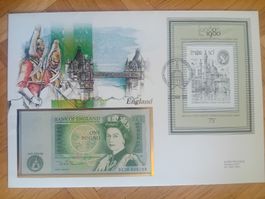 Banknotenbrief England