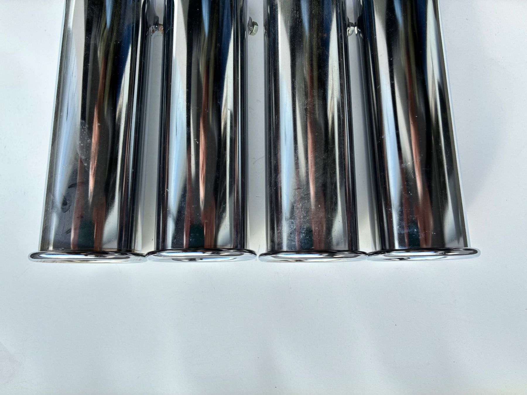Sistemi di scarico: Auspuff Chrom Endrohr Oldtimer – Nuovo (secondo la descrizione) da Horw venduto da adler65 5
