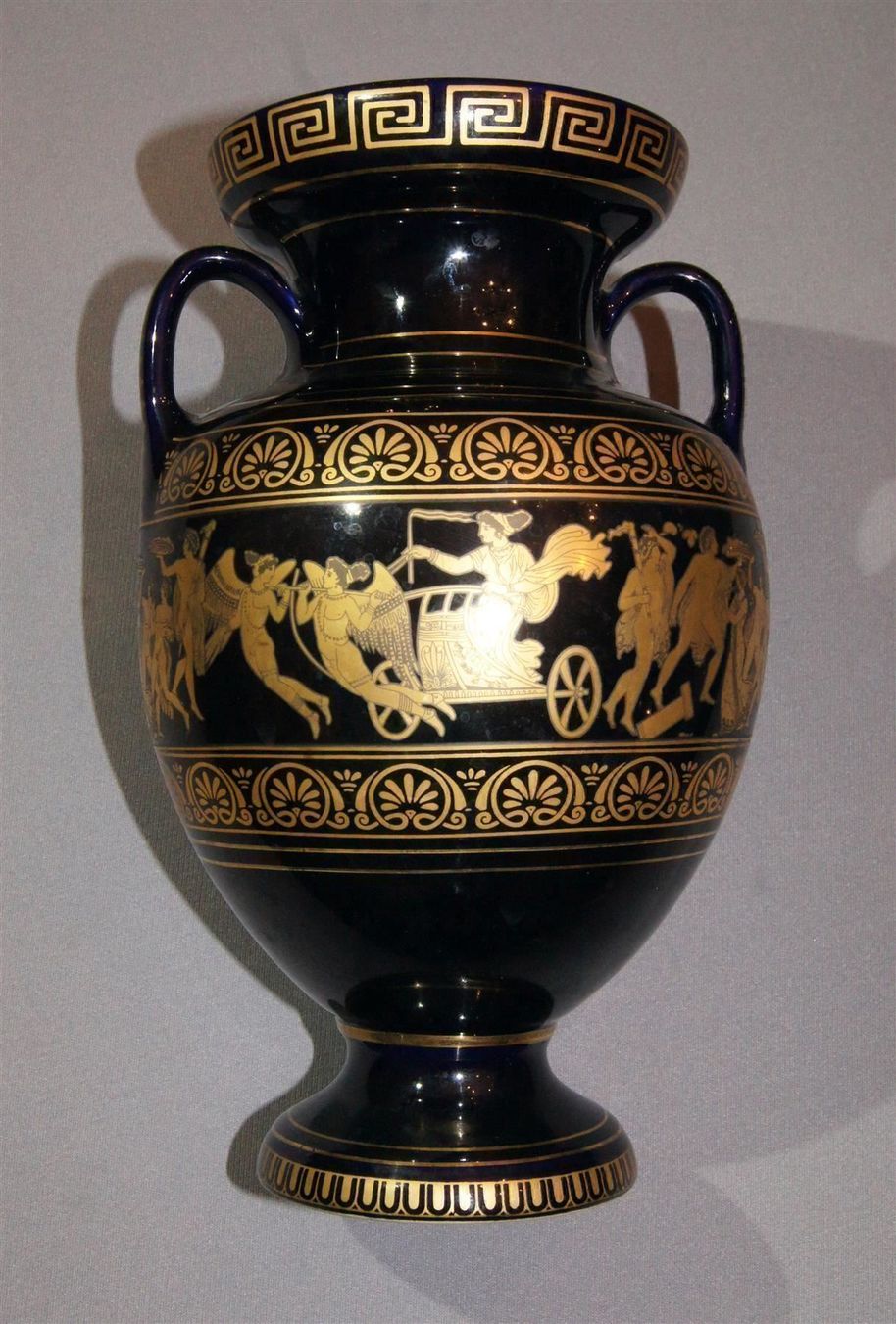 Vasi & Recipienti: Fantastische, grosse, kobaltblaue Amphore/Vase – Usato da Geroldswil venduto da ARTEFACTO 7
