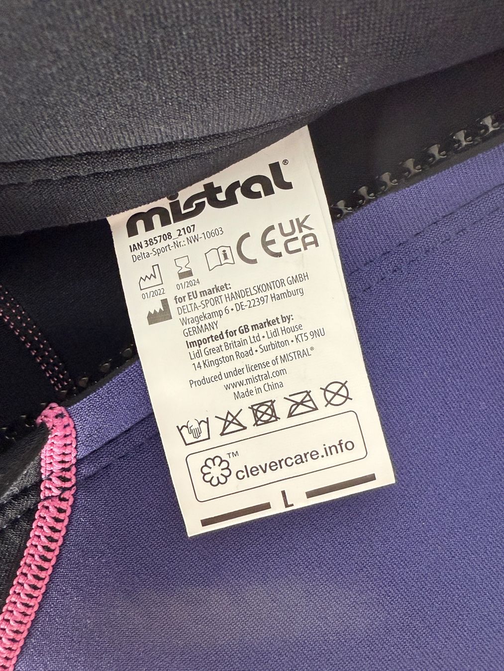 Completi & Tailleur: Mistral Neoprenanzug Gr. L – Nuovo (secondo la descrizione) da Auenstein venduto da moin. 2