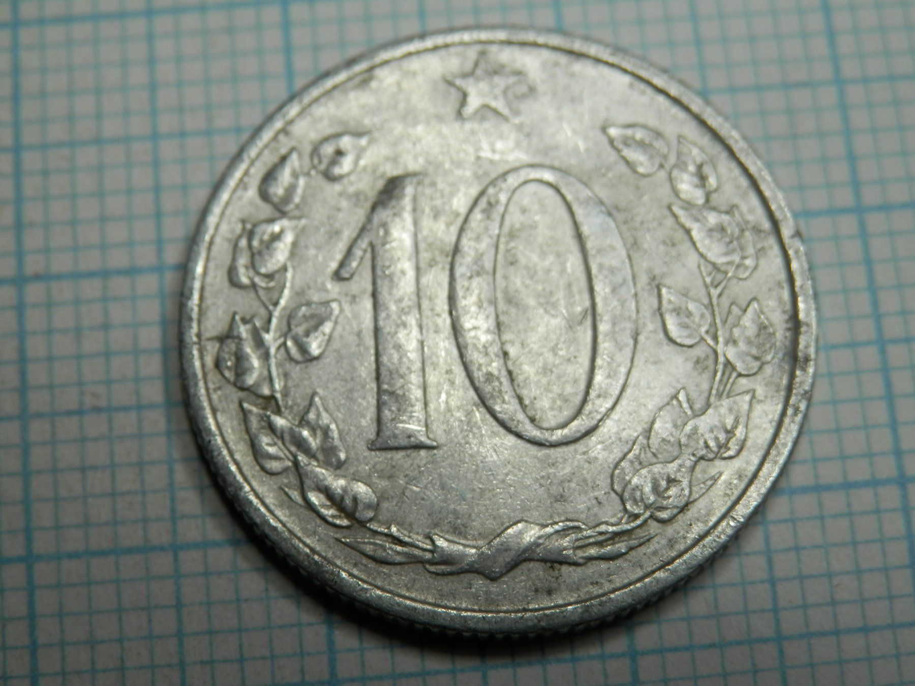 Tutti le monete: Tschechoslowakei 10 Heller, 1962 – Usato da Weiach venduto da weiach81 1