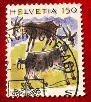 CH Briefmarken Stempel   
