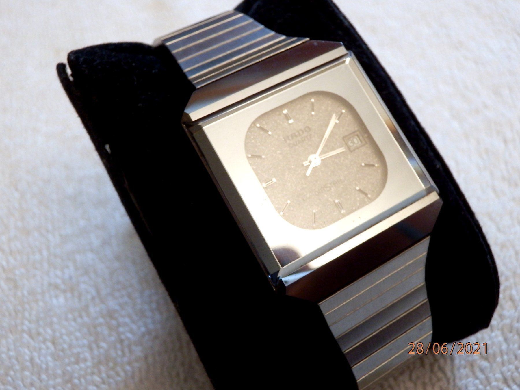 Rado Uhren: Rado Diastar, Quartz, 30 x 35mm, Top – Gebraucht aus Ueberstorf von dinbau