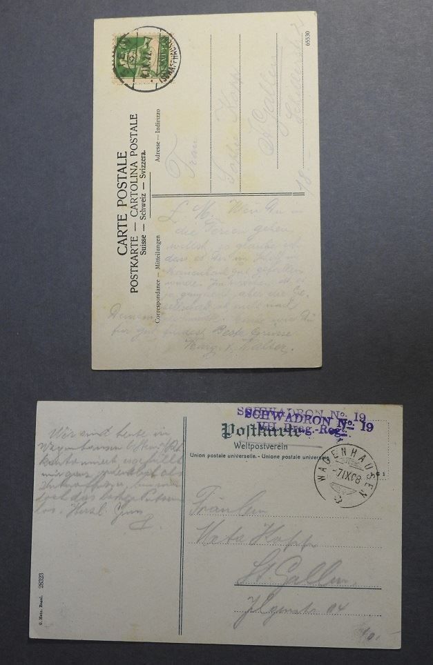 Cartoline postali: 2 AK - Stein a. Rhein ! – Usato da Rain venduto da 999-800-K 1