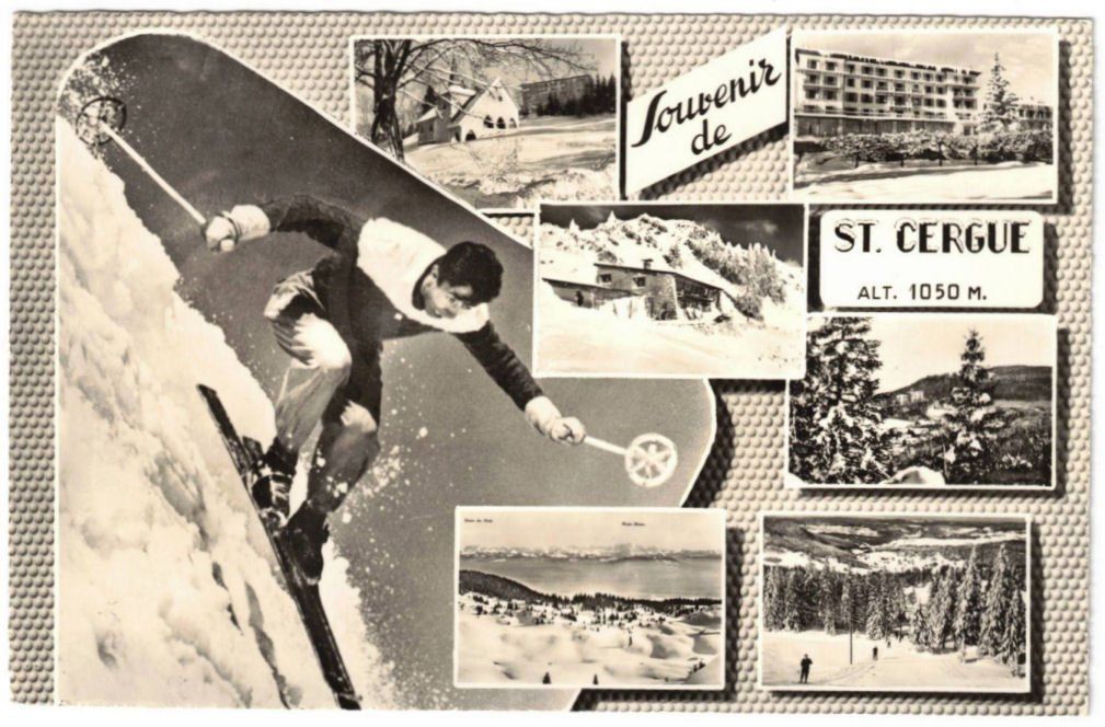 Ansichtskarten: St. Cergue - 7 Bild AK – Gebraucht aus Binningen von Mountainrider