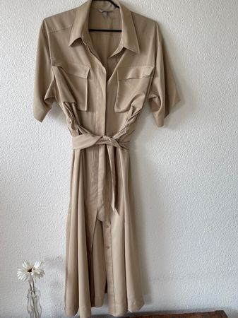 H&M  L XL XXL Neu /NP135CHF  Hemdkleid Beige PE