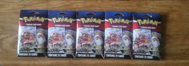 5 Pacchetti Pokémon Regno Glaciale - Nuovo di Zecca!
