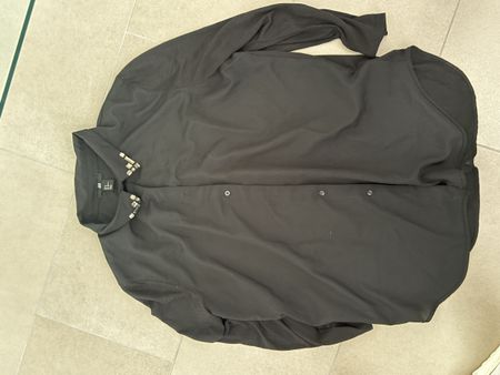 H&M Oversized Hemd schwarz M
