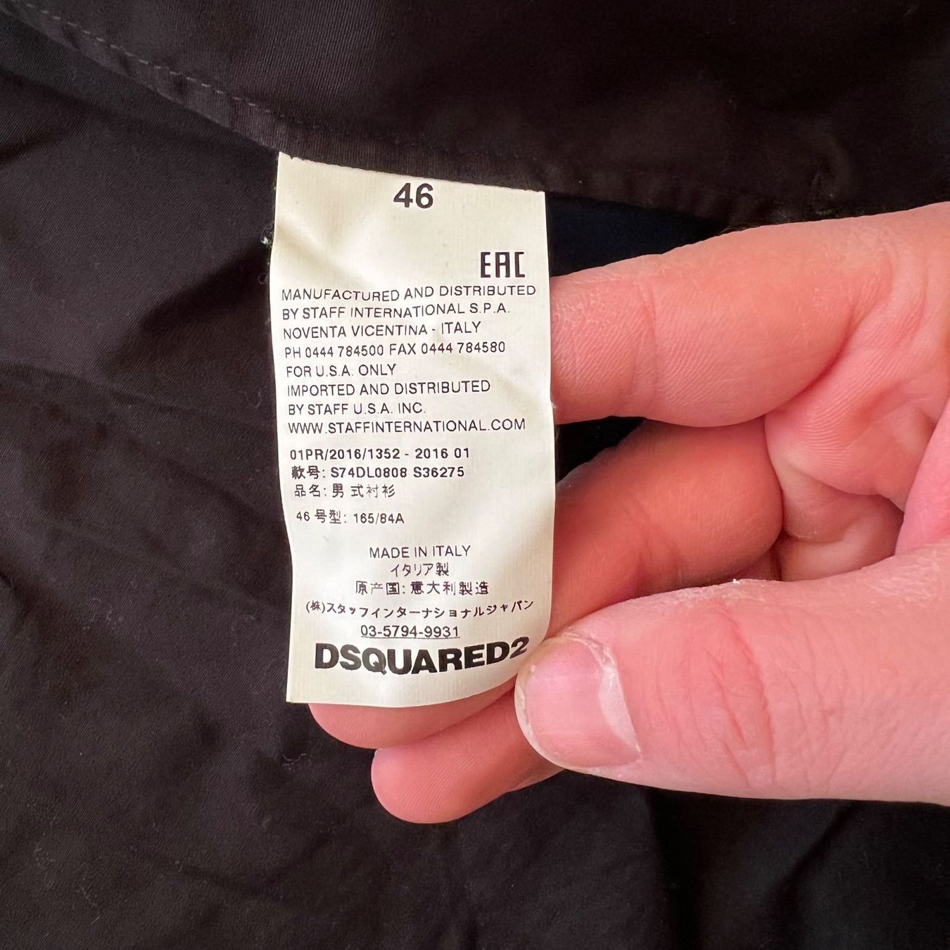 Jacken: DSQUARED 2 Herren leichte Jacke gr.46 – Gebraucht aus St. Gallen von mania03 3
