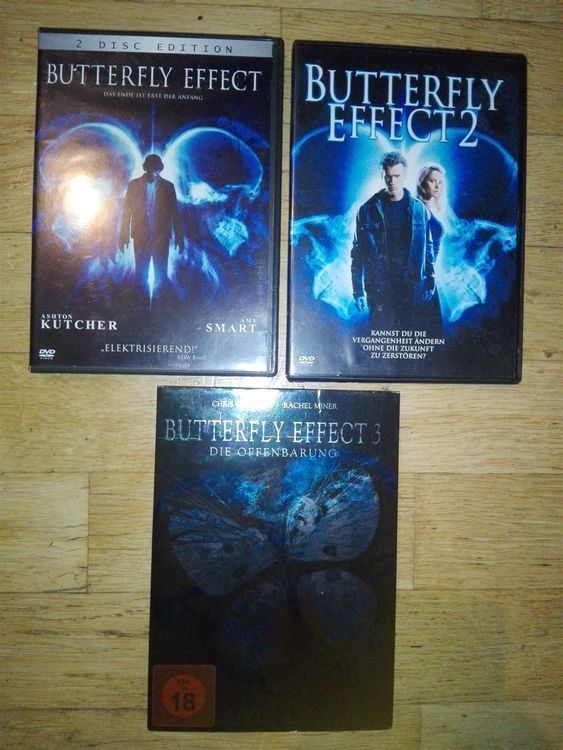 Tous les DVDs: Butterfly Effect   (1-3)      -Trilogie- – D'occasion à St.Gallen par elk2023