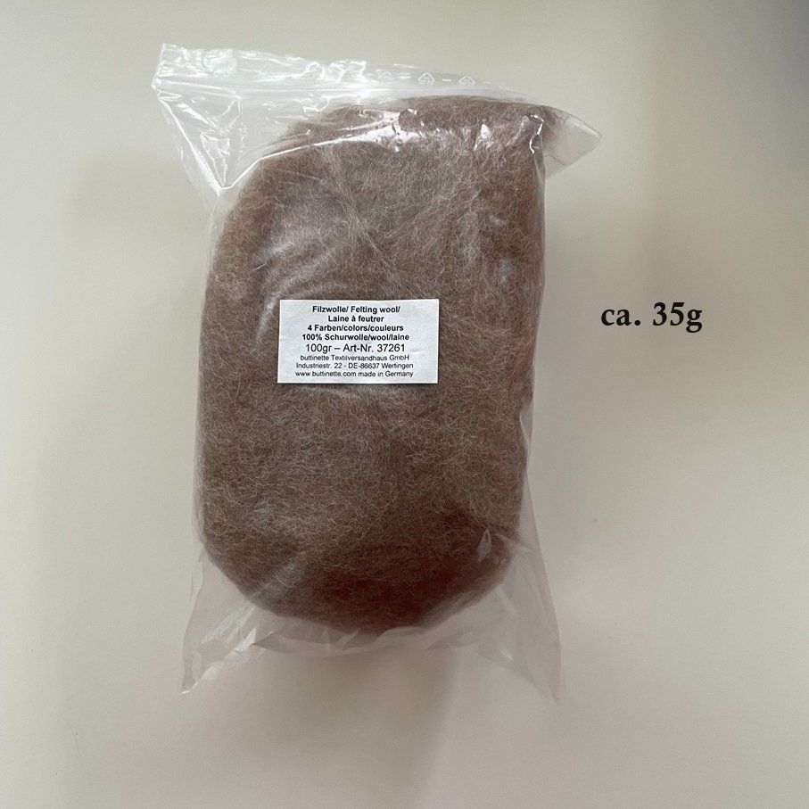 Wolle: Filzwolle Merino - Set – Neu (gemäss Beschreibung) aus Thun von Rowaner 3