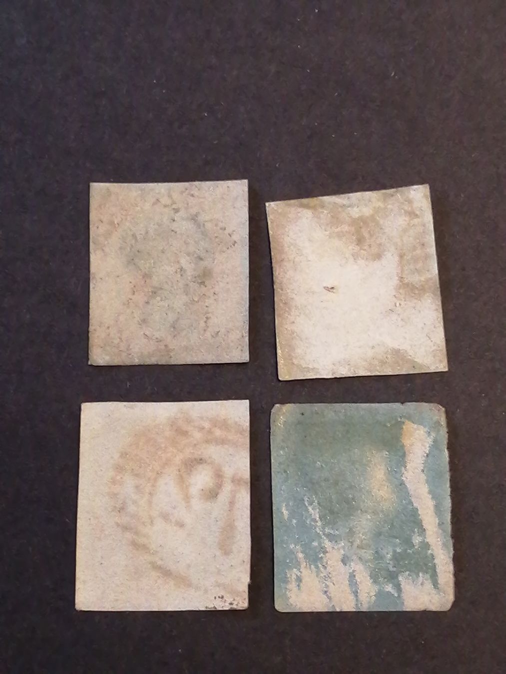 Tous les timbres: 4mal One Penny 1841  – D'occasion à Happerswil par tschergi 1