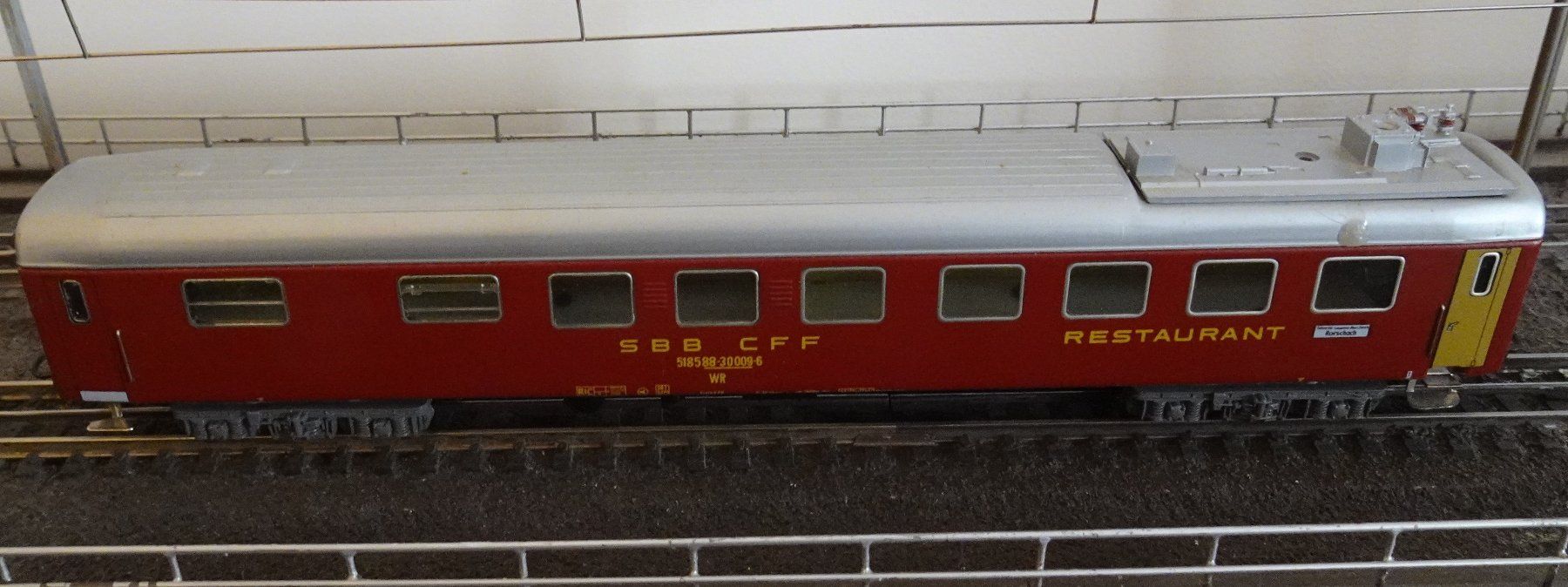 Märklin Trains électriques: Märklin 4068 - Speisewagen der SBB – Neuf (Voir description) à Grossaffoltern par berner85