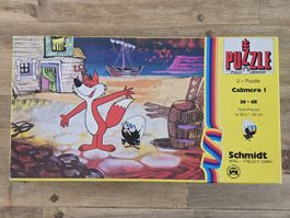 Calimero Puzzle Serie, 2 Stück, Schmidt Spiele 1976 komplett