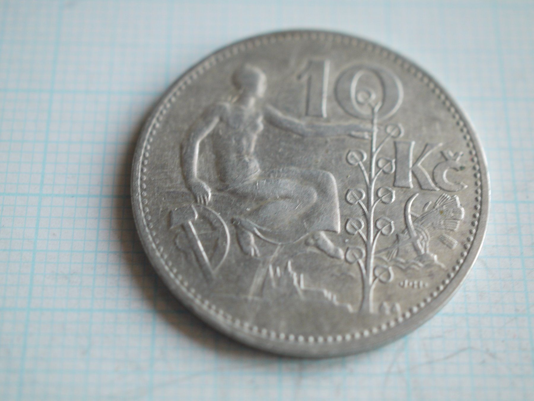 Tutti le monete: 1930 Repu.Ceskoslovenka 10 K. – Usato da Gross venduto da Retro20