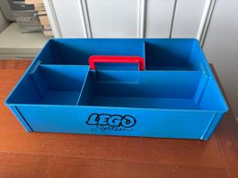 vintage LEGO SYSTM Sortierkasten 1970er blau