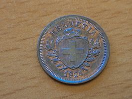1924, 1 Rappen +++