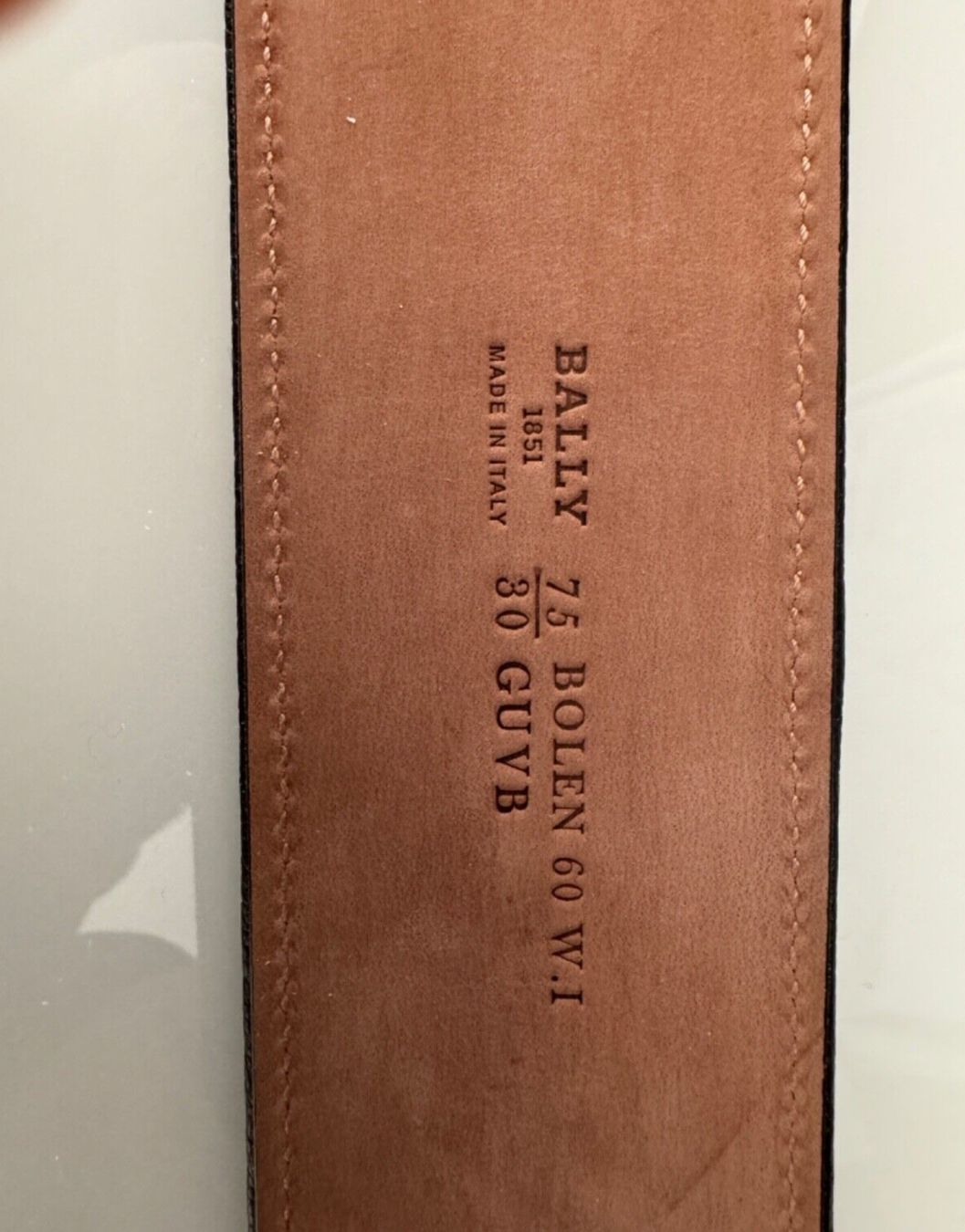 Bally Cinture: Bally Damen Gürtel BOLEN 60W Gr85/6 – Nuovo e nell'imballaggio originale da Volketswil venduto da praxis12 5
