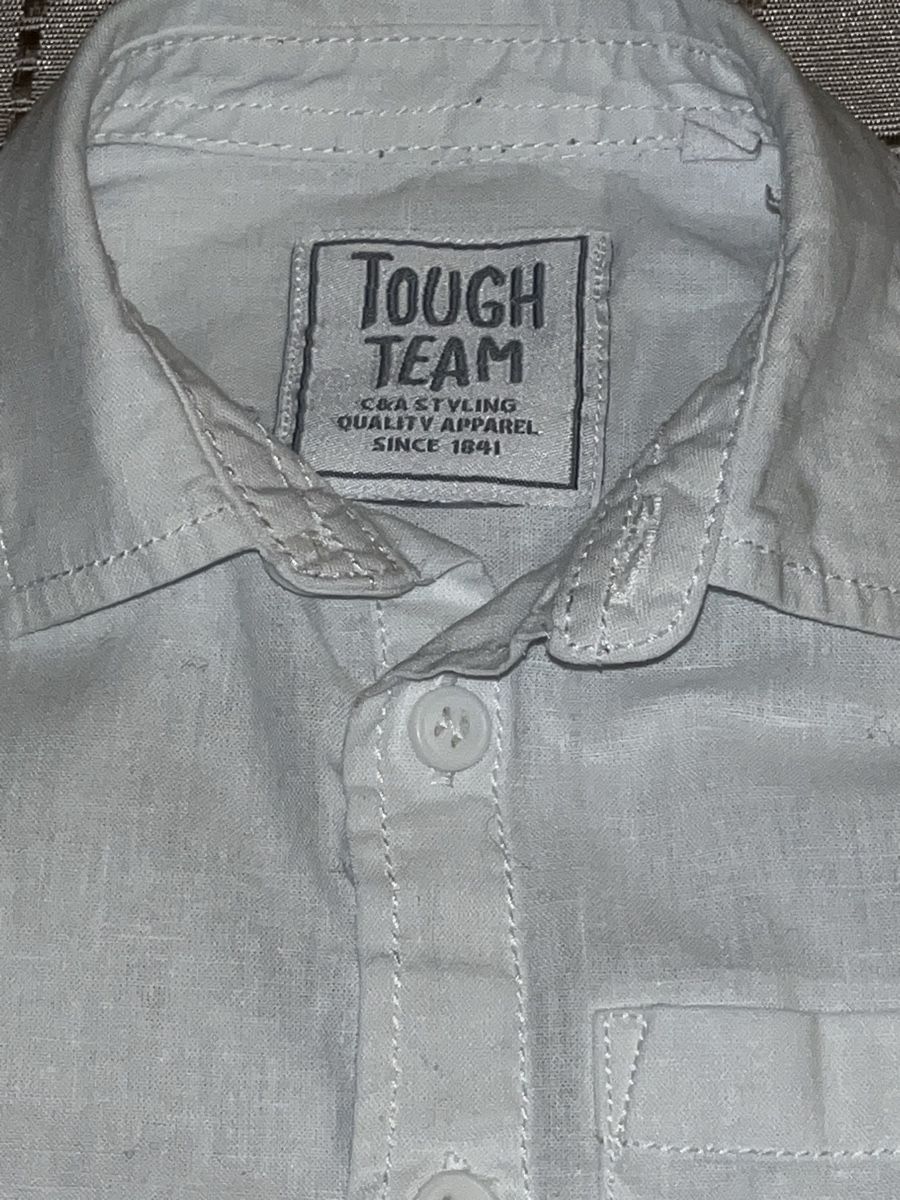 Camicie, T-shirt & Polo: Hemd Gr. 104 Leinen, Baumwolle – Usato da Meilen venduto da Exclusive00 1