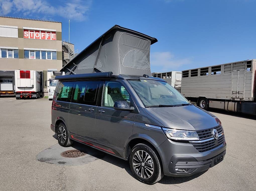 Mobilhome: VW T6.1 California Ocean Edition indiumgrau – Usato da Altendorf venduto da vw-bus-vermietung