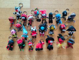 Handgemachte Puppen als Schlüsselanhänger, 25 Stück, NEU (3)