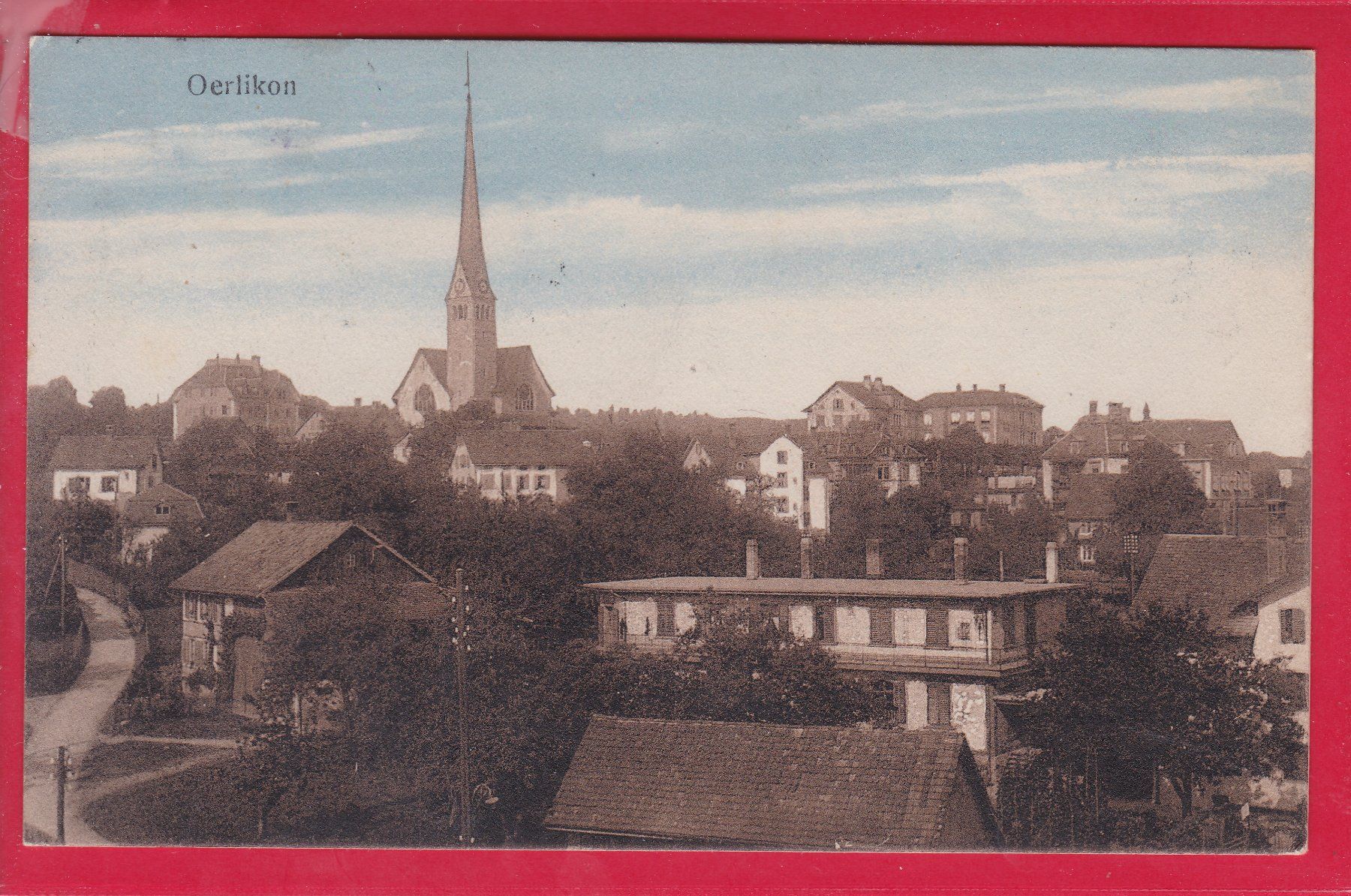Cartoline postali: OERLIKON – Usato da Oberrieden venduto da Gebirgsstelze