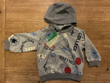 Benetton Hoodie Gr. 82