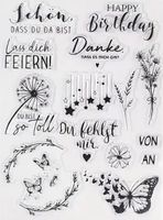 Silikonstempel Danke das es dich gibt