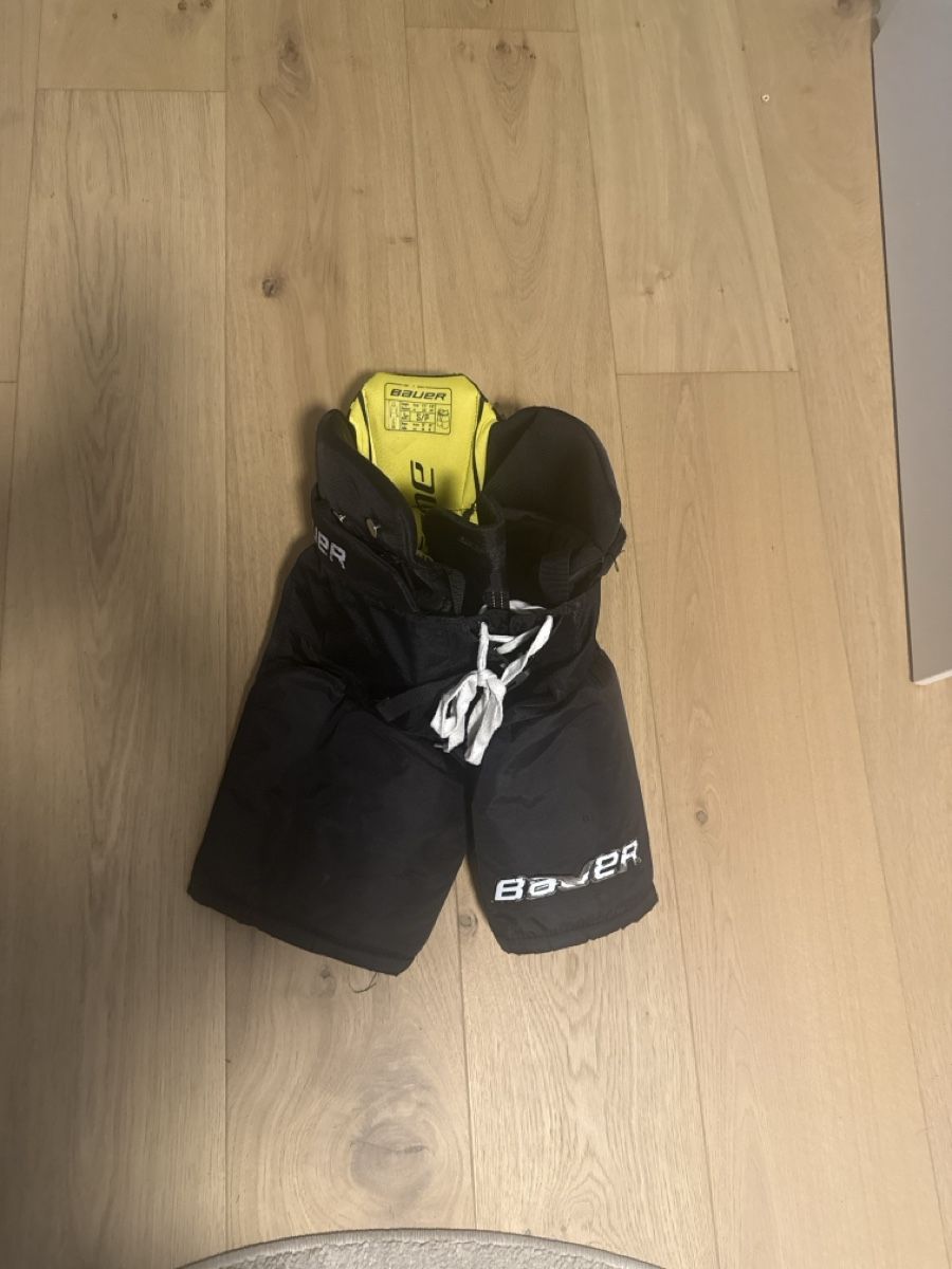 Bauer Pantalons: Eishockey Checkhose Junior S/P Schwarz – D'occasion à Wohlen AG par Chili81 1