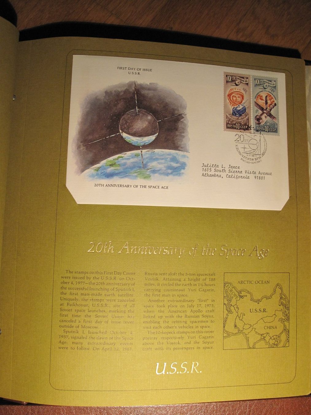 Album: First Day Covers From Around The World 1977 / 78 – Usato da Wil SG venduto da fva01 6